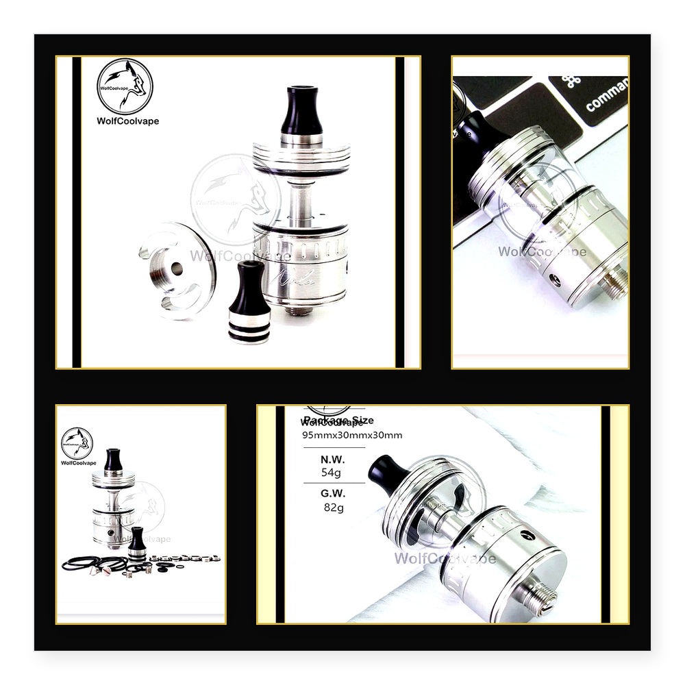 Vaping Air - Wolfcoolvape NOLA RTA 22mm Atomizer Tank